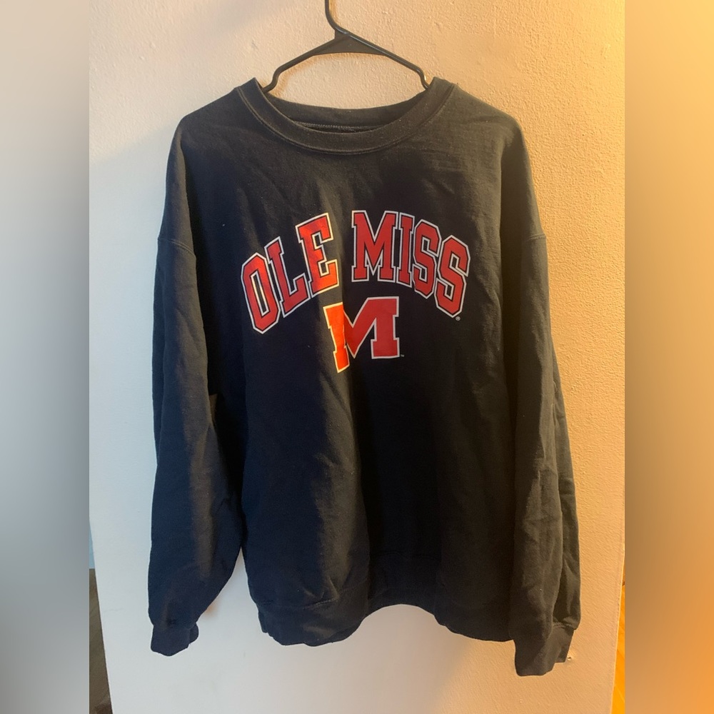 Ole miss crew neck